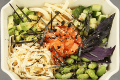 Поке с лососем