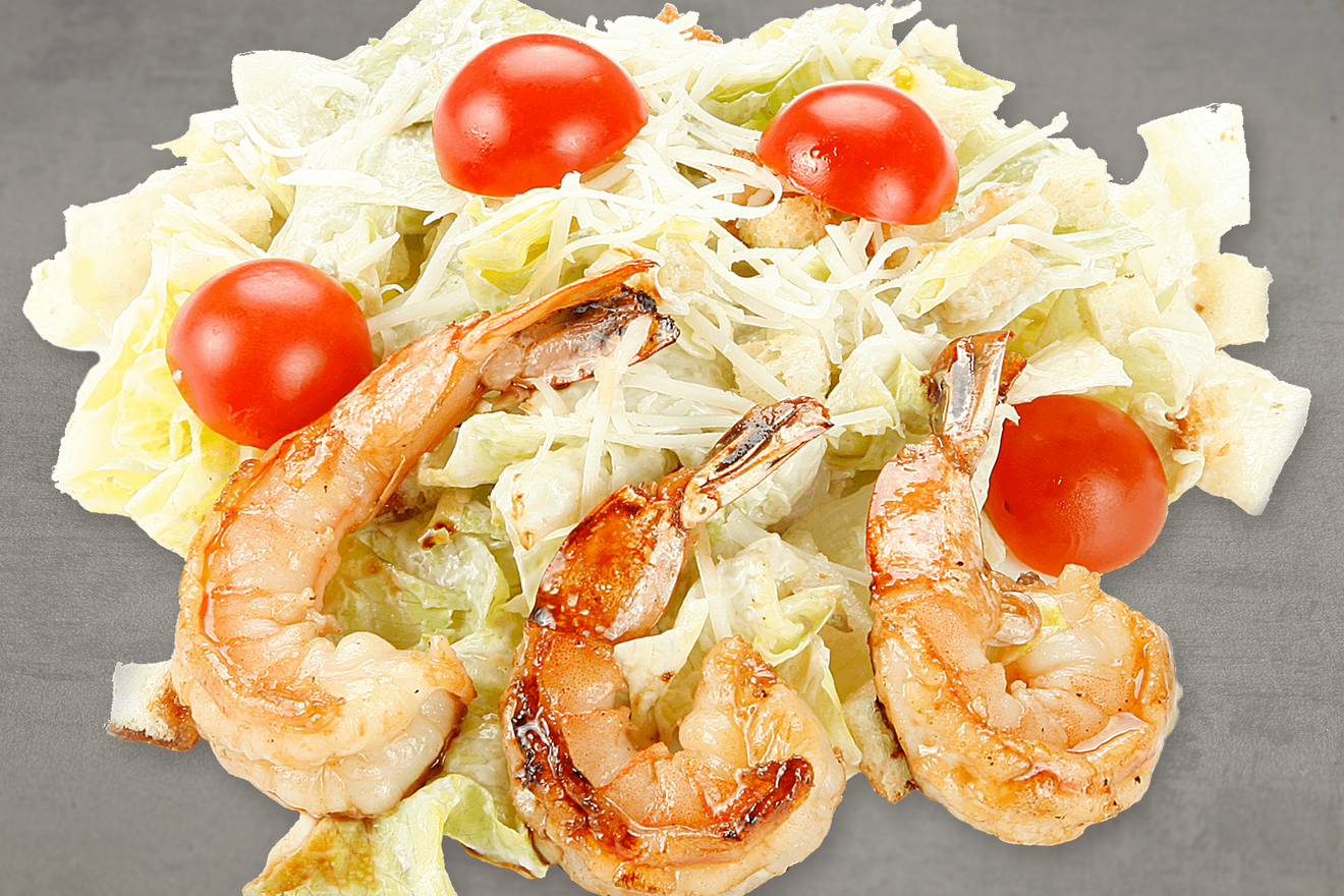 Цезарь с креветками
