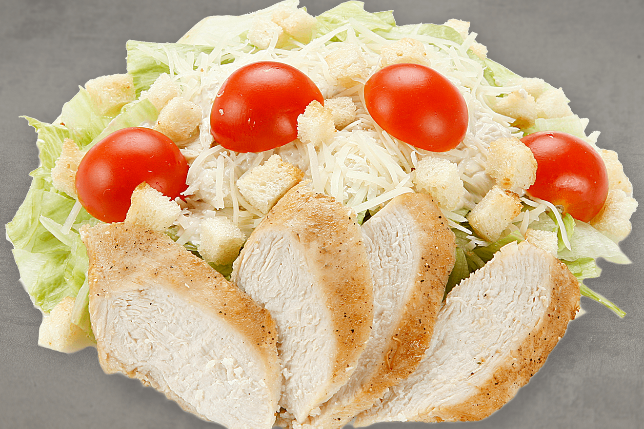 Цезарь с курицей