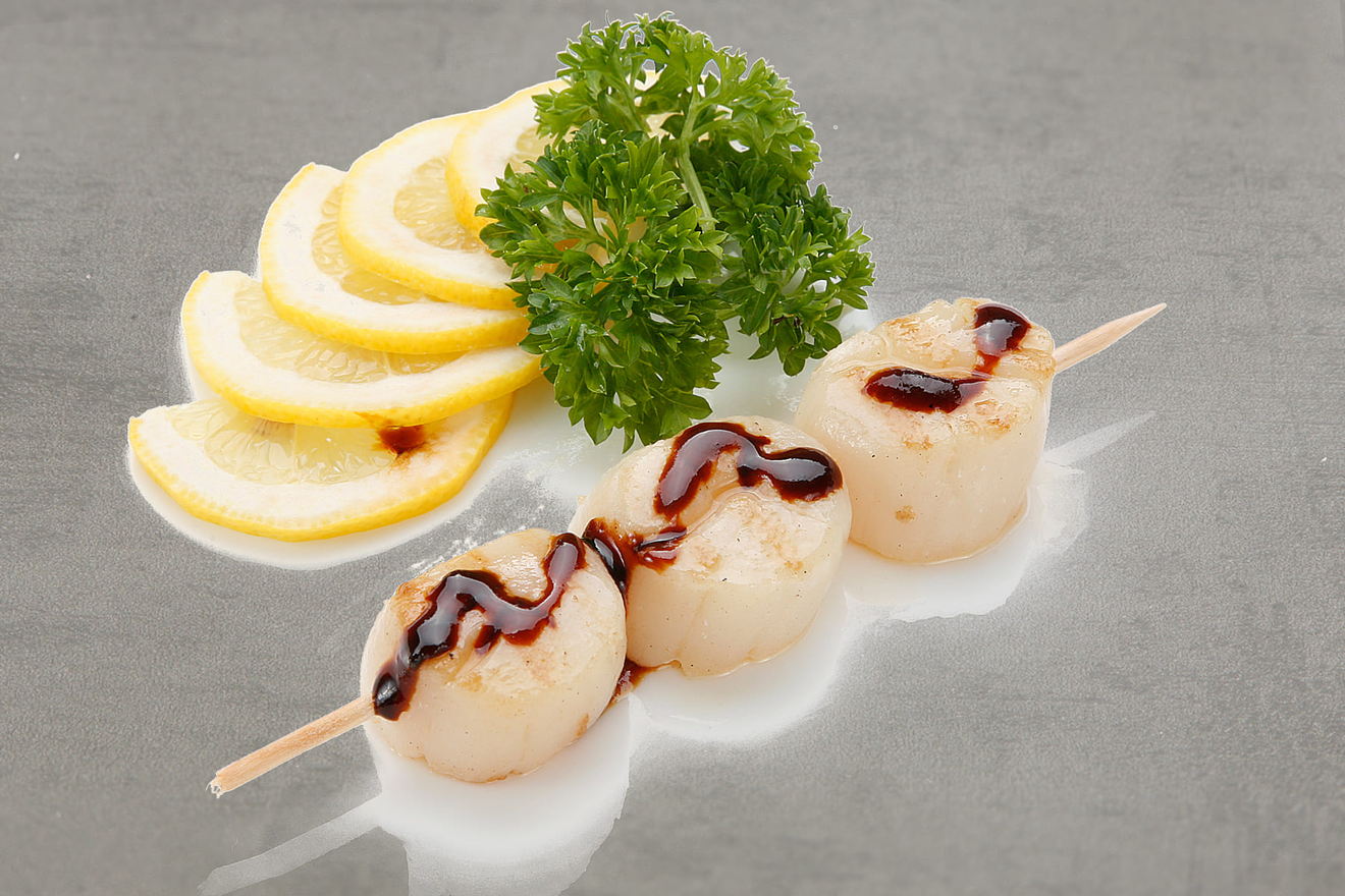 Шашлычок из гребешка